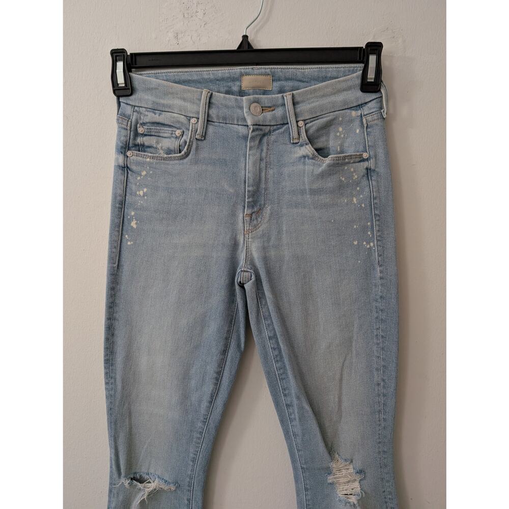 MOTHER The Looker Sacred Slit Ankle Skinny Jeans - Nice Shot - Picture 6 of 16